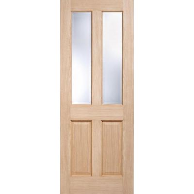 Oak Richmond Glazed Internal Door Wooden Timber...